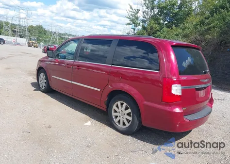 2013 Chrysler Town & Country Touring from USA, damaged, VIN 2C4RC1BG6DR669593